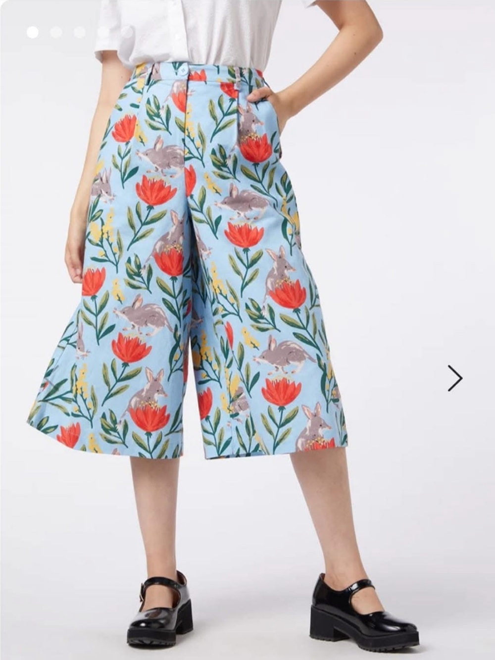 Princess Highway Culottes Linen Pants